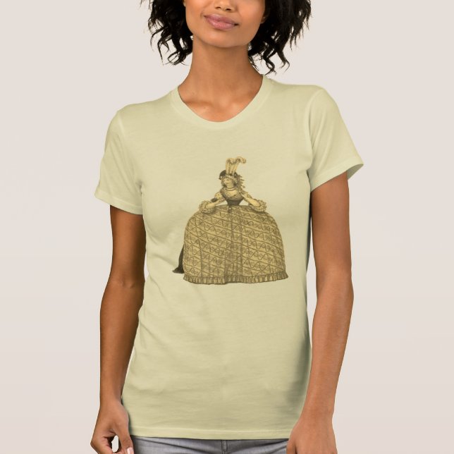1794 Vintage Frau T-Shirt (Vorderseite)
