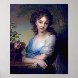 1799 - Portrait von Elena Alexandrovna Naryshkina Poster