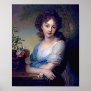 1799 - Porträt von Elena Alexandrovna Naryshkina Poster