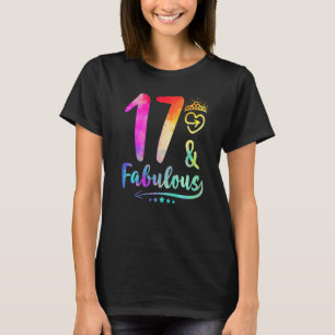 17.17.2005 Geburtstag 2021 Teen Girls Women Schwes T-Shirt