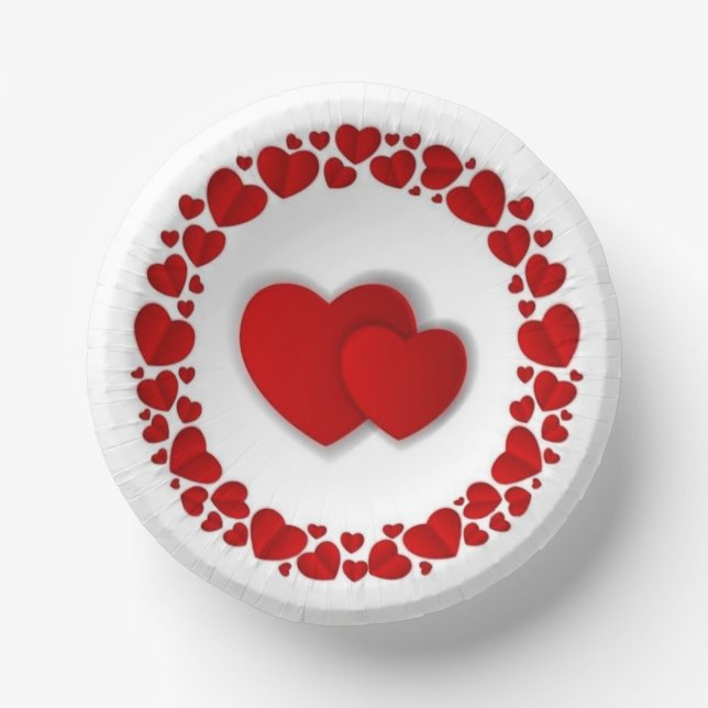 17,78cm Papierschüssel Pappteller (Vorderseite)