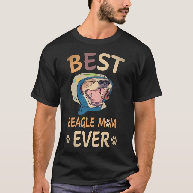 17 Beste Beagle-Mama überhaupt Beagle T-Shirt (Vorderseite)