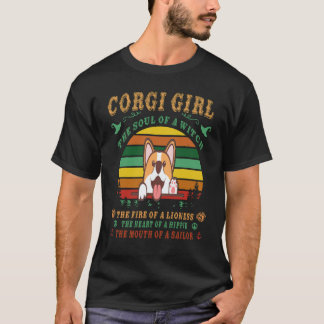 17 Corgi Die Seele einer Hexe Corgi T-Shirt