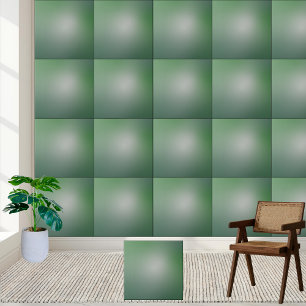 #17 Elegant Green Gradient Keramik Tile Fliese