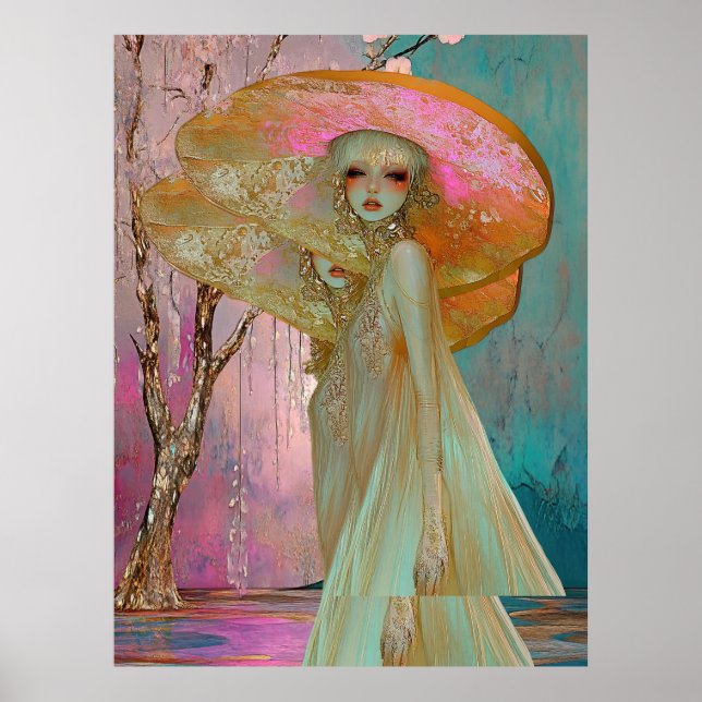 *~* 17 FD2 Nouveau Fantasy Ethereal Dreamlike Poster (Vorne)