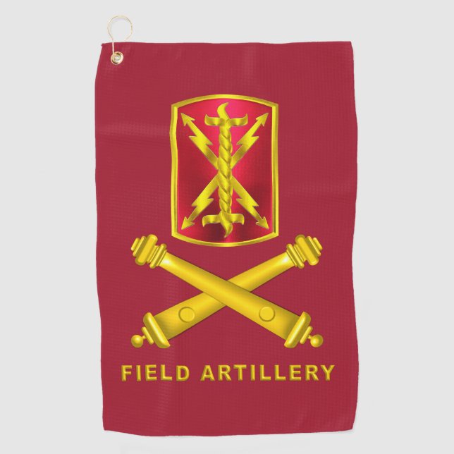 17. Feldartilleriebrigade Golfhandtuch (Vorderseite)