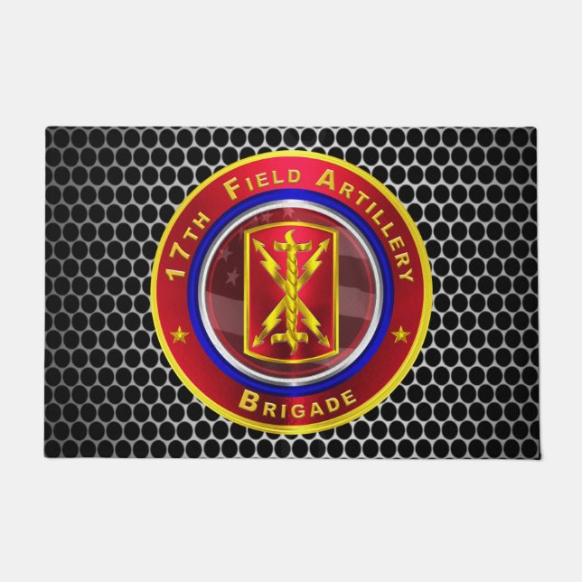 17. Field Artillery Brigade "Thunderbolt" Fußmatte (Vorderseite)