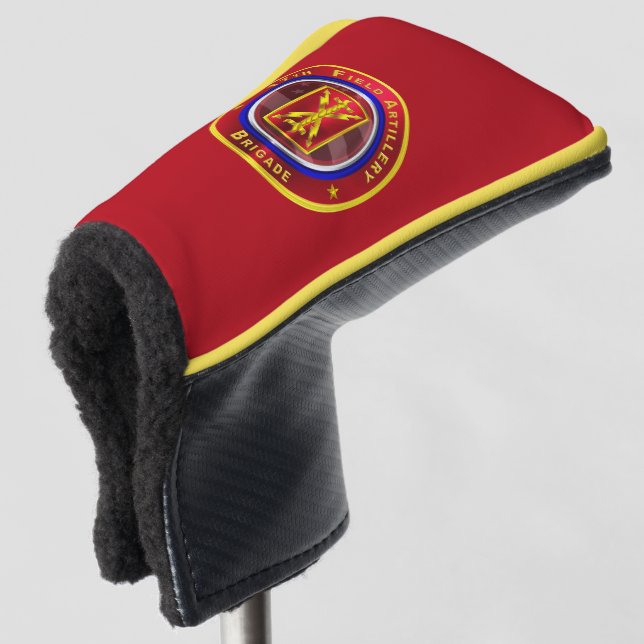17. Field Artillery Brigade "Thunderbolt" Golf Headcover (3/4 Vorderseite)