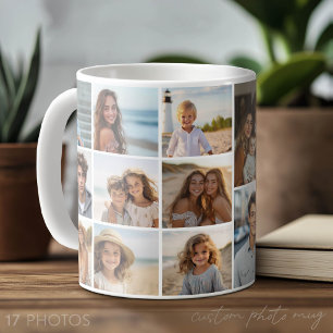 17-Foto-Collage-Raster - Moderne minimalistische w Kaffeetasse