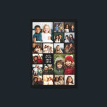 17 FotoCollage und Text - Schwarz bearbeiten Leinwanddruck<br><div class="desc">Ein Design mit einem schwarzen Hintergrund. Nutzen Sie bis zu 17 Quadratmeter Foto,  um ein einzigartiges und persönliches Geschenk zu kreieren. Wenn Sie die Bilder anpassen müssen,  klicken Sie auf das Werkzeug anpassen,  um Änderungen vorzunehmen.</div>