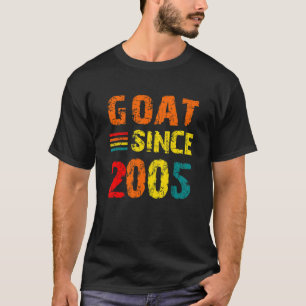 17. Geburtstag 17 Jahre alte Ziege seit 2005 T-Shirt
