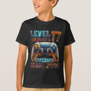 17. Geburtstag Junge Video Gamer Phantastisch 2008 T-Shirt