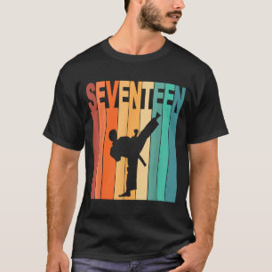 17. Geburtstag Karate Taekwondo Thema 17 Jahre alt T-Shirt