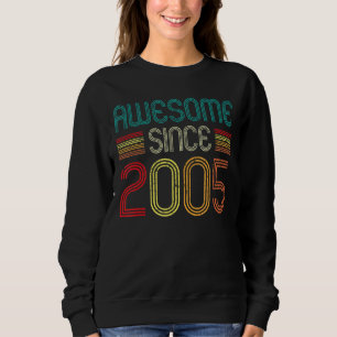 17. Geburtstag Phantastisch seit 2005 17 Jahre alt Sweatshirt