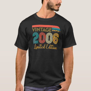 17. Geburtstag Vintag 2006 17 Jahre T-Shirt