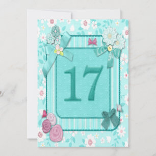 17. Geburtstagsfeier Einladung