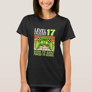17. Geburtstagsspieler gezwungen, zur Schule zu ge T-Shirt