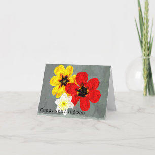 17 Glückwünsche Karte