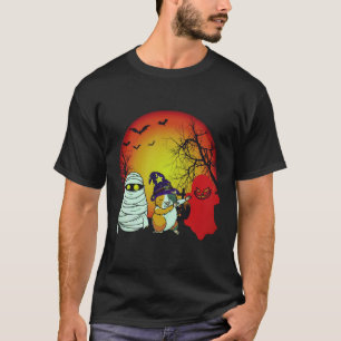 17 Halloween-Kürbis Meerschweinchen T-Shirt