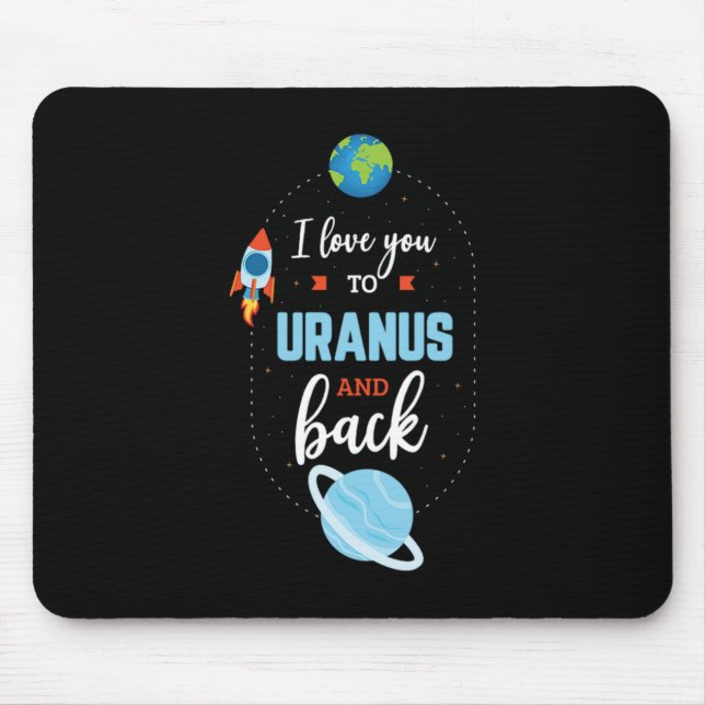 17.I Liebe auf Uranus und zurück Mousepad (Vorne)
