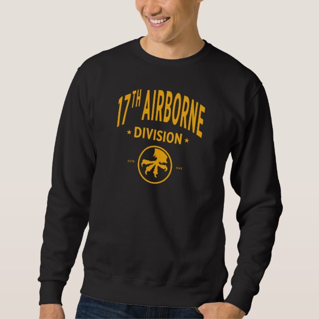 17. Im Flugzeug Abteilung - Militär der Vereinten  Sweatshirt (Vorderseite)