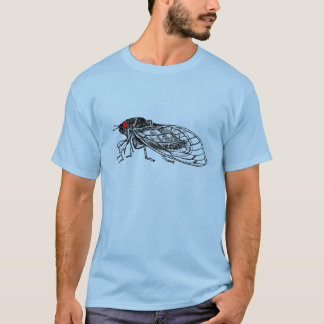 17 Jahr-Zikaden-Krawatten-Shirt T-Shirt