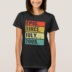 17 Jahre alt Epic Seit Juli 2005 17. Geburtstag 1 T-Shirt