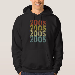 17 Jahre alt Geburtstag Vintag 2005 17. Geburtstag Hoodie