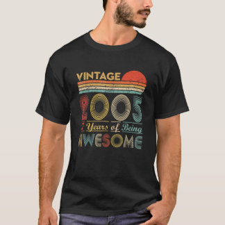 17 Jahre alt Geburtstagsgeschenk Vintager Klassike T-Shirt