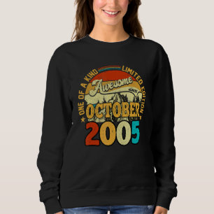 17 Jahre alt Phantastisch seit Oktober 2005 17. Ge Sweatshirt