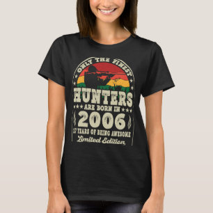 17 Jahre alte Hirschjagdjäger Vintag 2006 17. T-Shirt