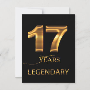 17 Jahre legendäre Karte