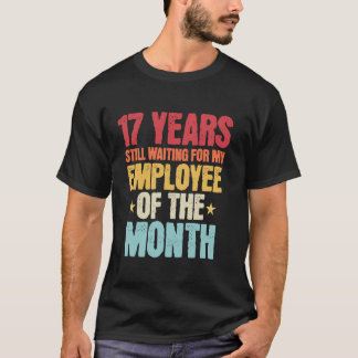 17 Jahre Mitarbeiter - 17 Jahre Betriebsjubiläum T-Shirt