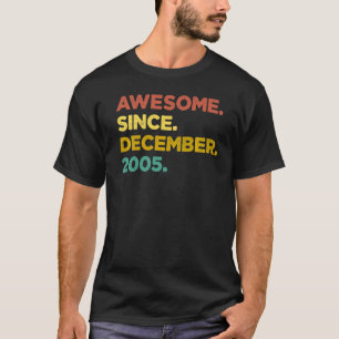 17 Jahre Phantastisch seit Dezember 2005 17. Bir T-Shirt