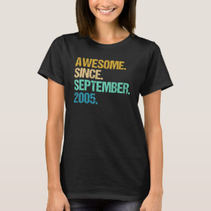 17 Jahre Phantastisch seit September 2005 17. 9 T-Shirt