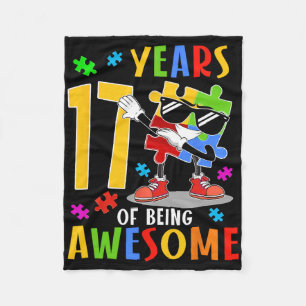 17 Jahre Phantastischer Geburtstagsabbau Fleecedecke