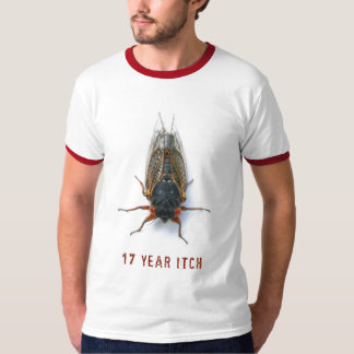 17-jährige Jucken-Zikade T-Shirt