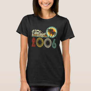 17-jährige Jungen Mädchen Vintag 2006 17. Geburtst T-Shirt