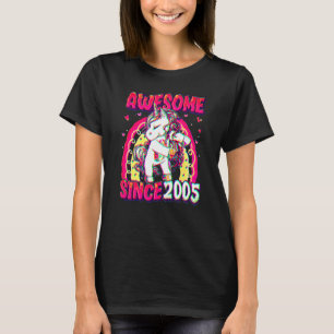 17-jähriges Einhorn mit Flossing zum 17. Geburtsta T-Shirt