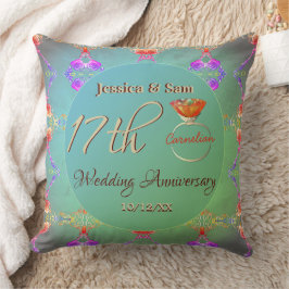 17. Karnelscher Hochzeitstag Kissen