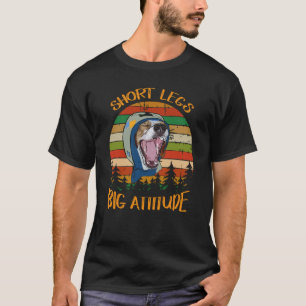17 kurze Beine große Einstellung süßer Beagle T-Shirt