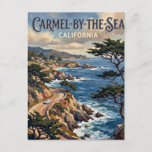 17-Mile Drive Kalifornien Postkarte