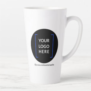 17 oz Custom Tall Latte Tasse mit Logo No Minimum