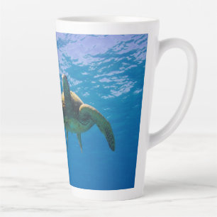 17 Oz. Hawaiian Green Sea Turtle "Honu" XL Kaffee Milchtasse