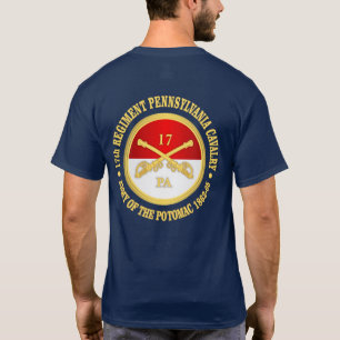 17. Pennsylvania-Kavallerie T-Shirt