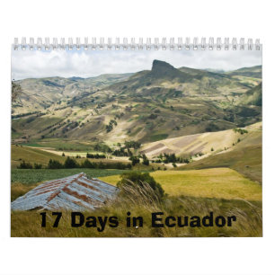 17 Tage in Ecuador Kalender
