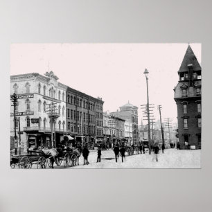 1800's Scranton PA. Plakat