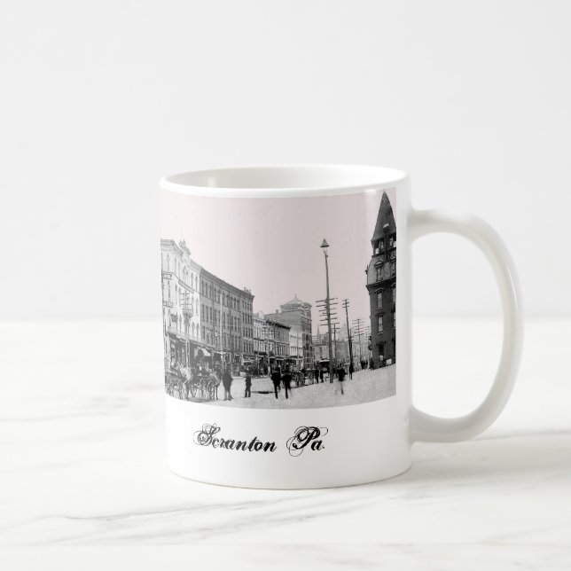 1800's Scranton PA. Tasse (Rechts)