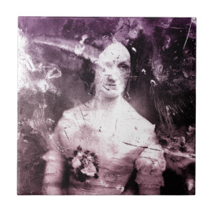 1800s viktorianische Frau Fliese