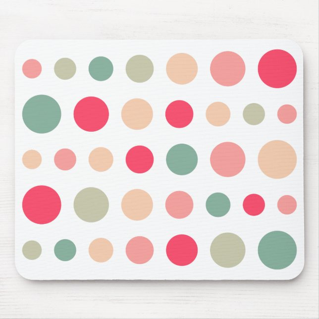 180115 - Farben 01 - auf Weiß Mousepad (Vorne)